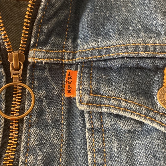 Levi’s Orange Tag Jean Jacket - Picture 5 of 11